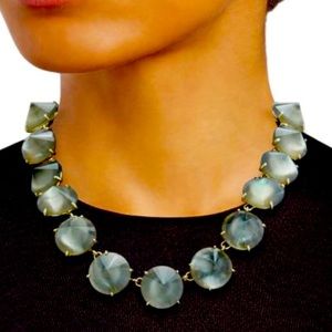 Jolie 14K Goldplated & Glass Mother Of Pearl Necklace